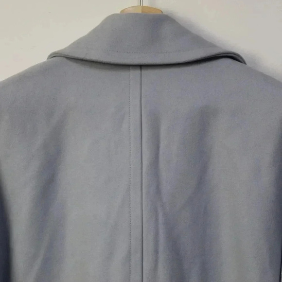 REISS oversized boxy periwinkle Hallie wool/cashmere coat med - Picture 5 of 12